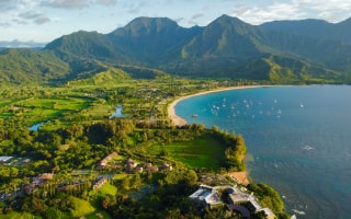 Hanalei Bay Kauai Hawaii